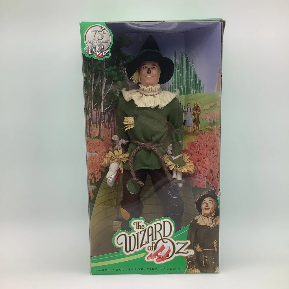 Wizard of Oz‎ Barbie Collector Scarecrow 75th Anniversary Doll New In Box